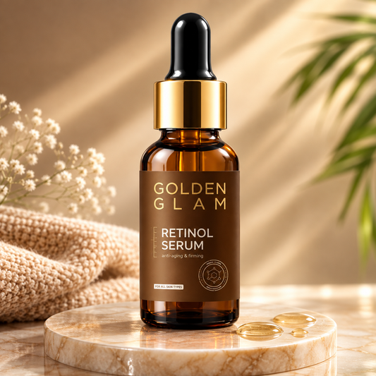 Retinol Anti-Ageing Face Brightening Serum, Visibly Minimizes Spots, Reveals Even Skin Tone, Glycolic Bright Skin, 30ml Pack