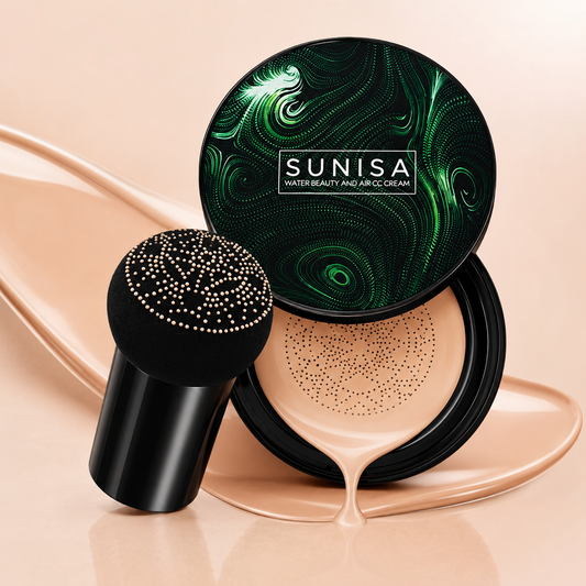 Trendy Styler sunisa Mushroom Head Make up Air Cushion BB Cream Waterproof Liquid FOUNDATION